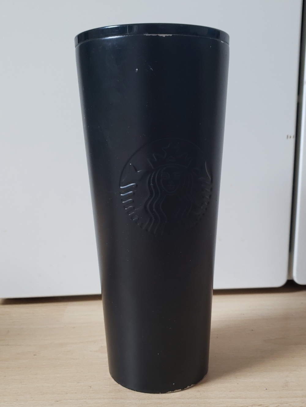 Starbucks Black Embossed Logo Tumbler